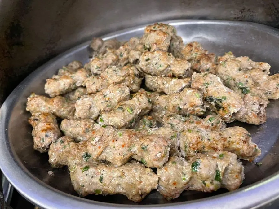 Seekh kabab starters grilled fresh